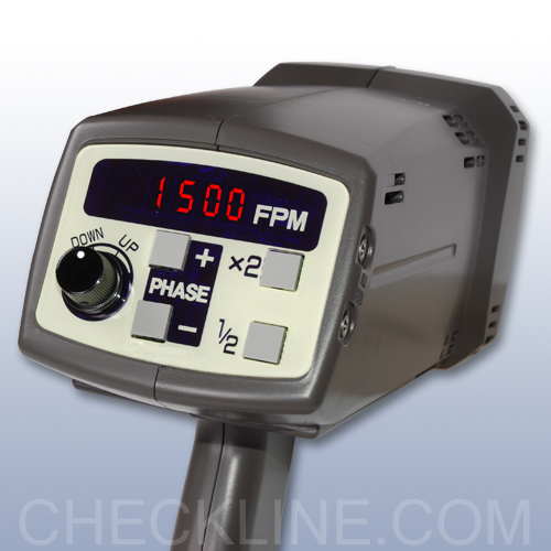 Shimpo ST-1100 Compact LED Stroboscope, 60 to 40,000 FPM/RPM