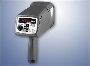 +/- 0.02 percent Accuracy 230V AC Charger Shimpo DT-725-230V Internal Battery Powered Digital Stroboscope 40.0-12500 FPM Range 